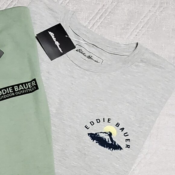 NWT! Bundle -2 Eddie Bauer Outdoor Outfitters Men's Crew Shirts Size: S - Picture 8 of 10